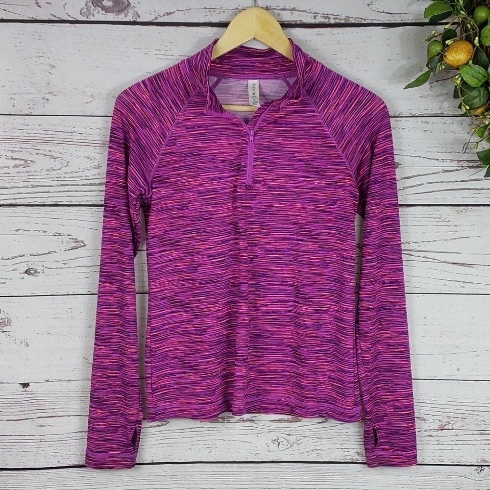 IDEOLOGY Girls Half Zip Athletic Shirt Size XL